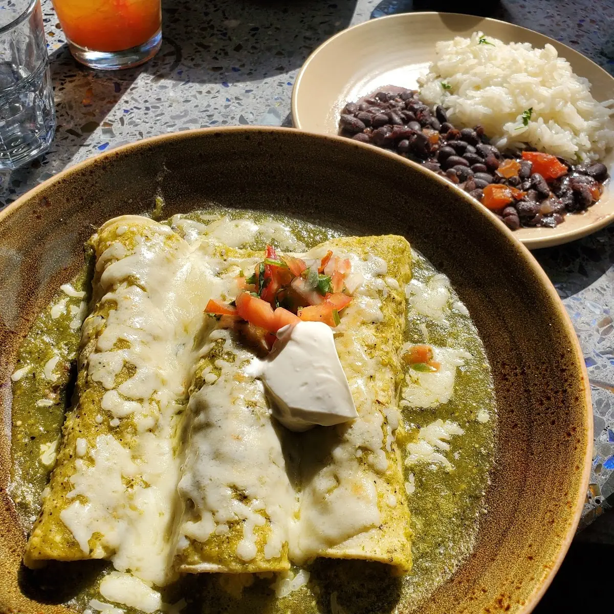 Enchiladas Verdes