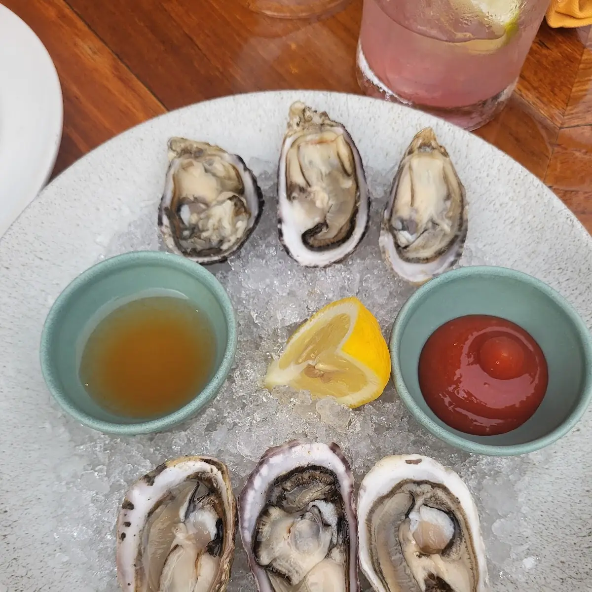 Pacific Oysters on the Half Shell