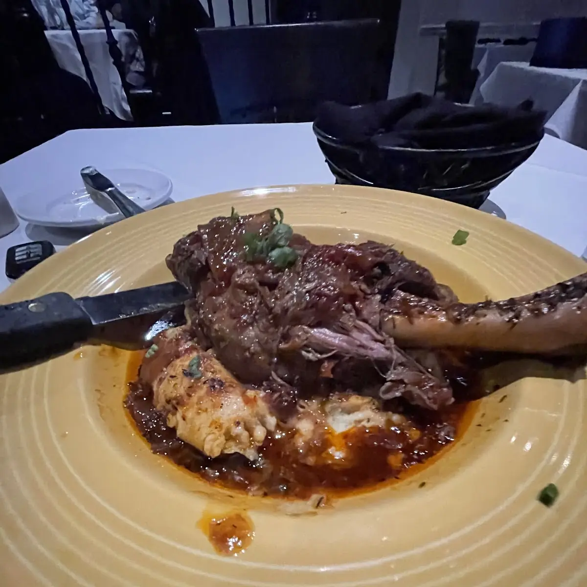 Braised Lamb Shank