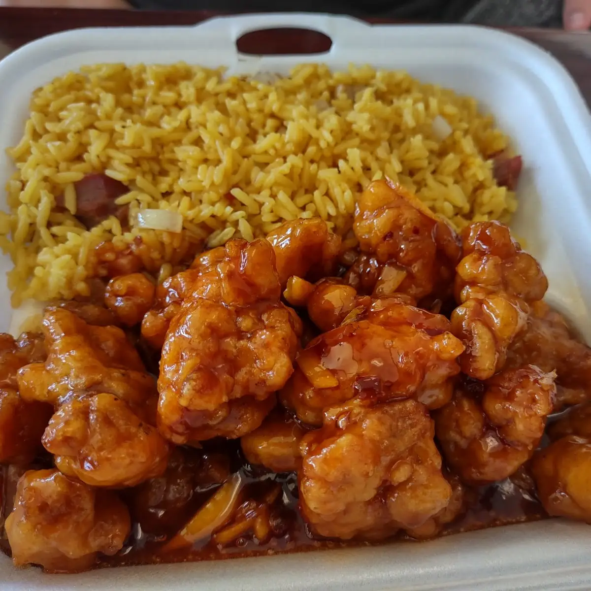 Orange Chicken Fried Rice