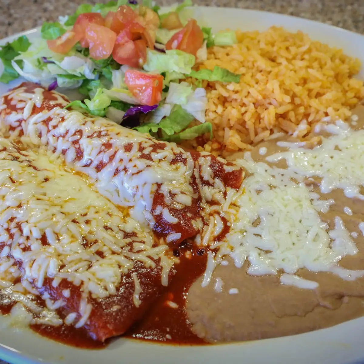 Chile Relleno & Enchilada