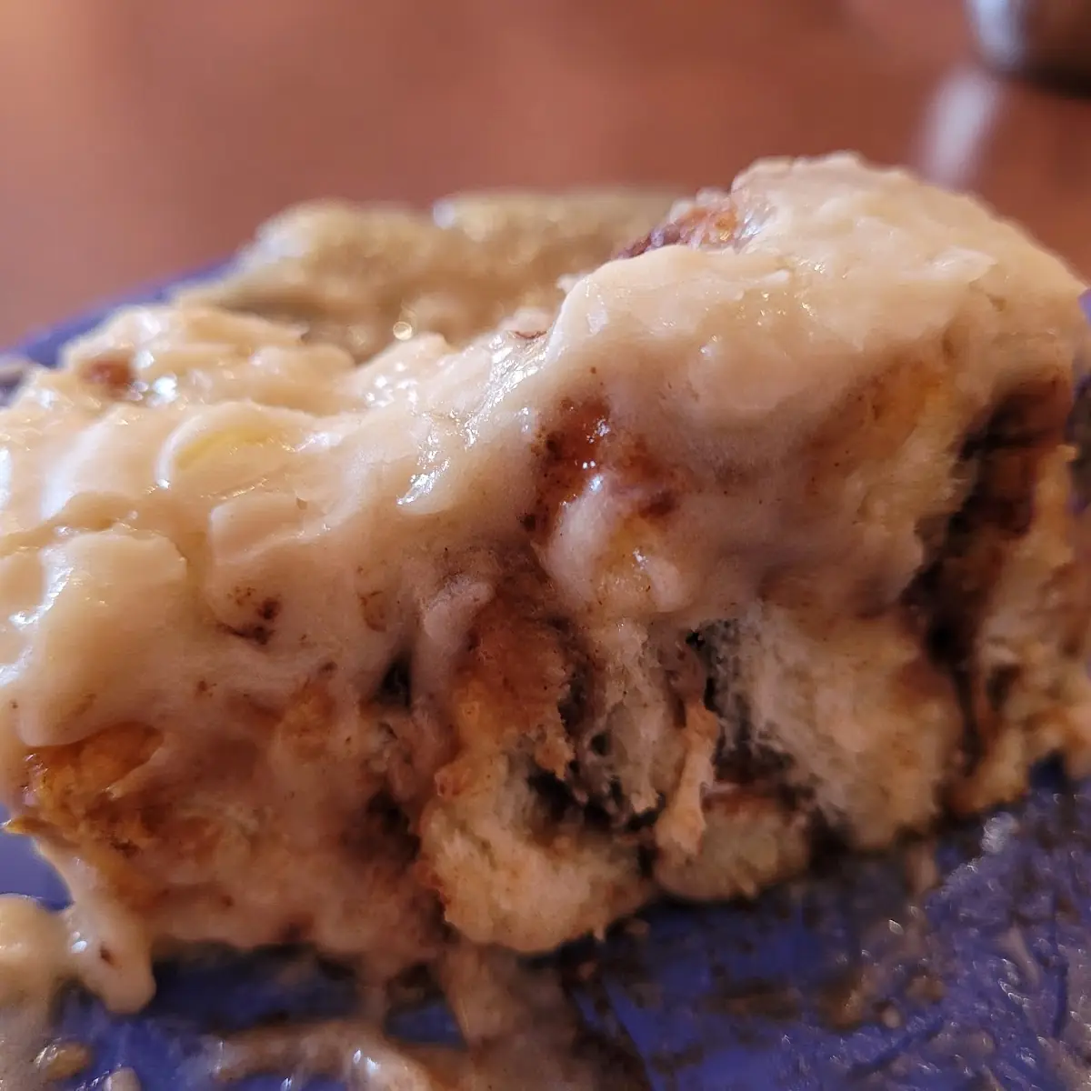 Cinnamon Roll with Cream Cheese Icing
