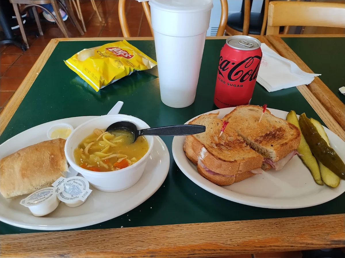 Corned Beef Reuben w Soup