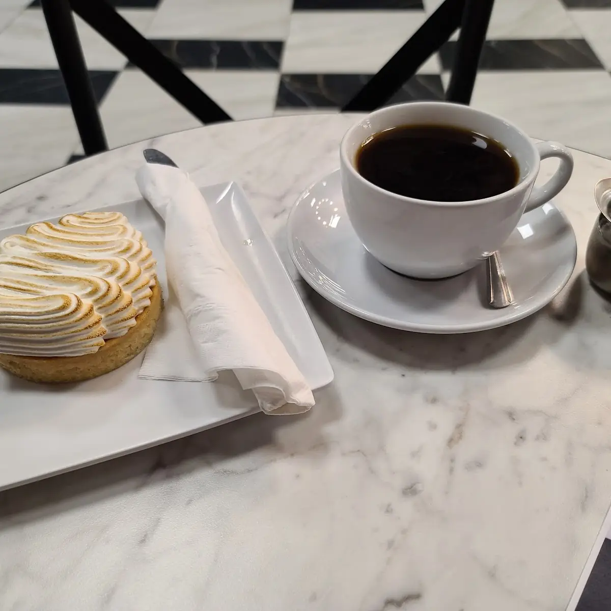 Lemon Tart and Coffee