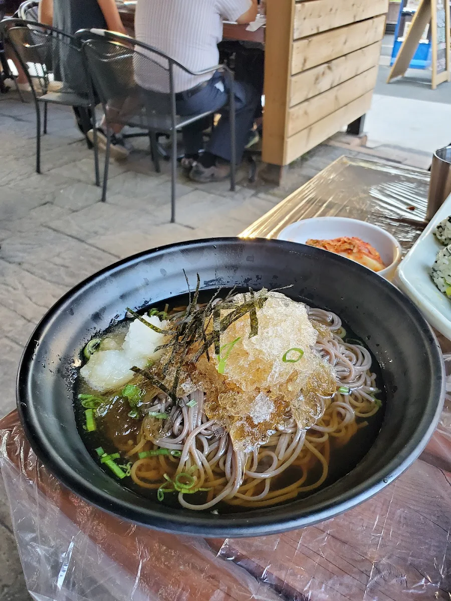Cold Buckwheat Noodle Soup