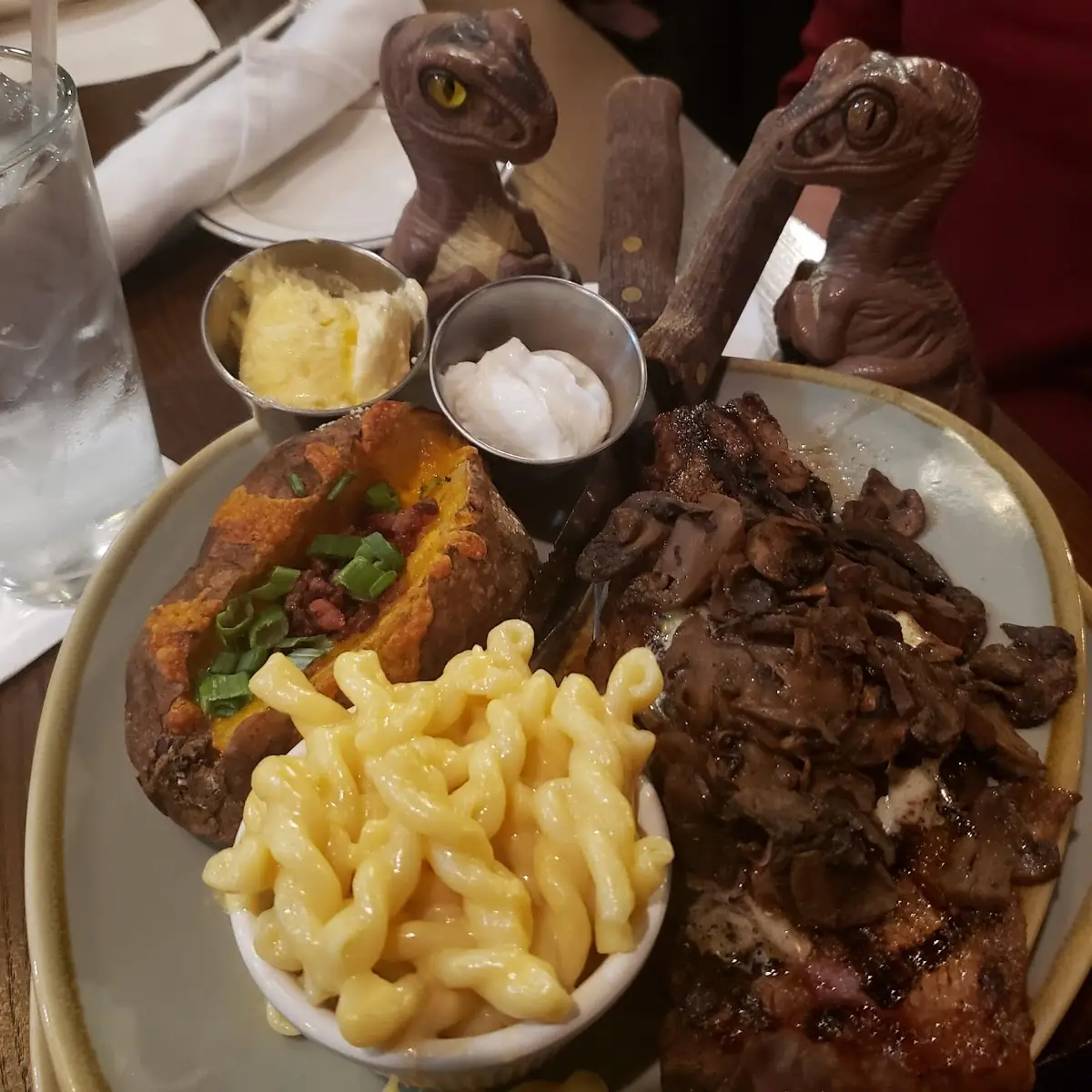 New York Strip & Steak Fries