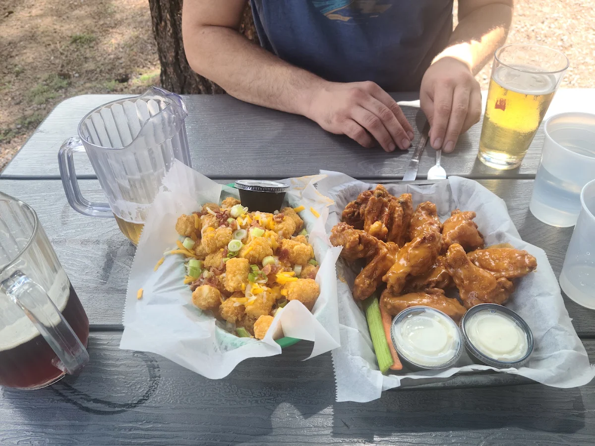 Loaded Tots and Wings