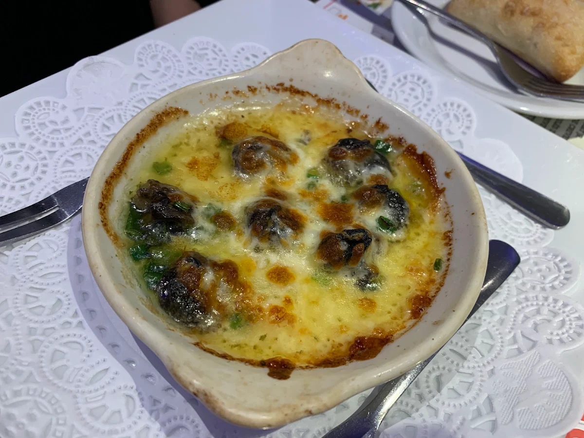 Snails Au Gratin Esgargots Gratinés