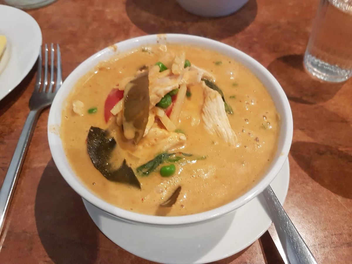 Red Curry with Chicken, Pranee Thai Restaurant