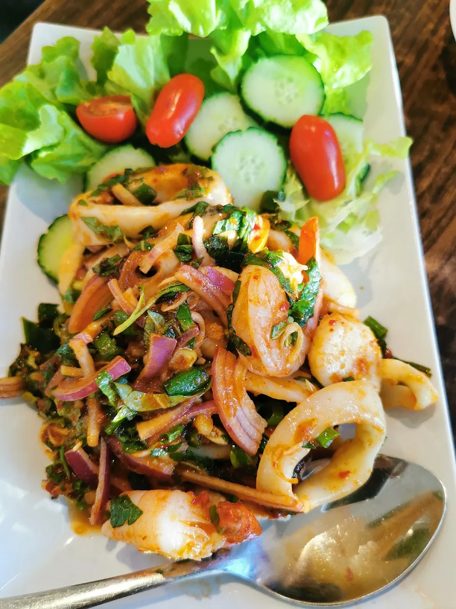 Seafood Salad, Pranee Thai Restaurant