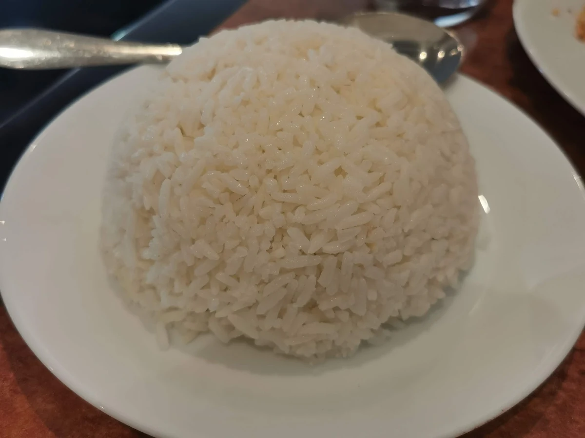 Steamed Rice, Pranee Thai Restaurant