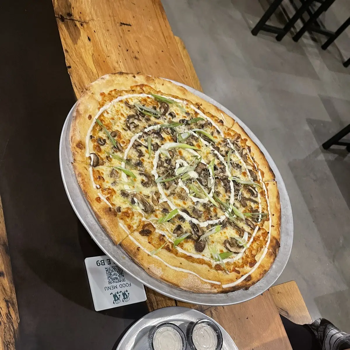 Mushroom Pizza