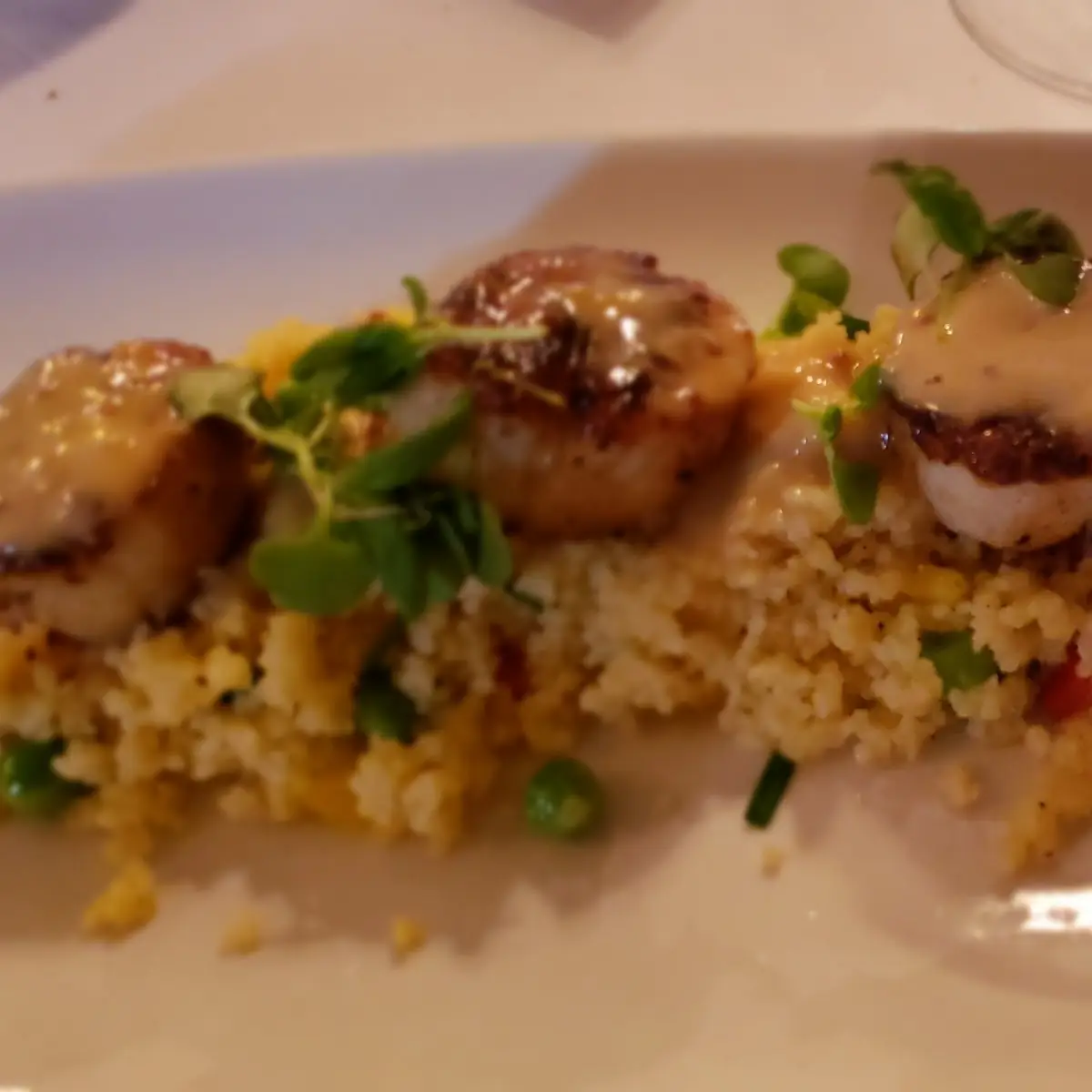 Seared Sea Scallops