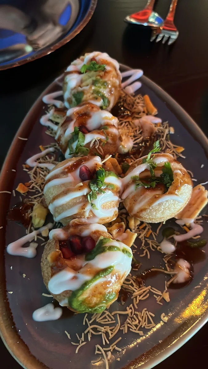 Dahi Puri 6 Pieces, Ninja Tiger Regional Indian Cuisine