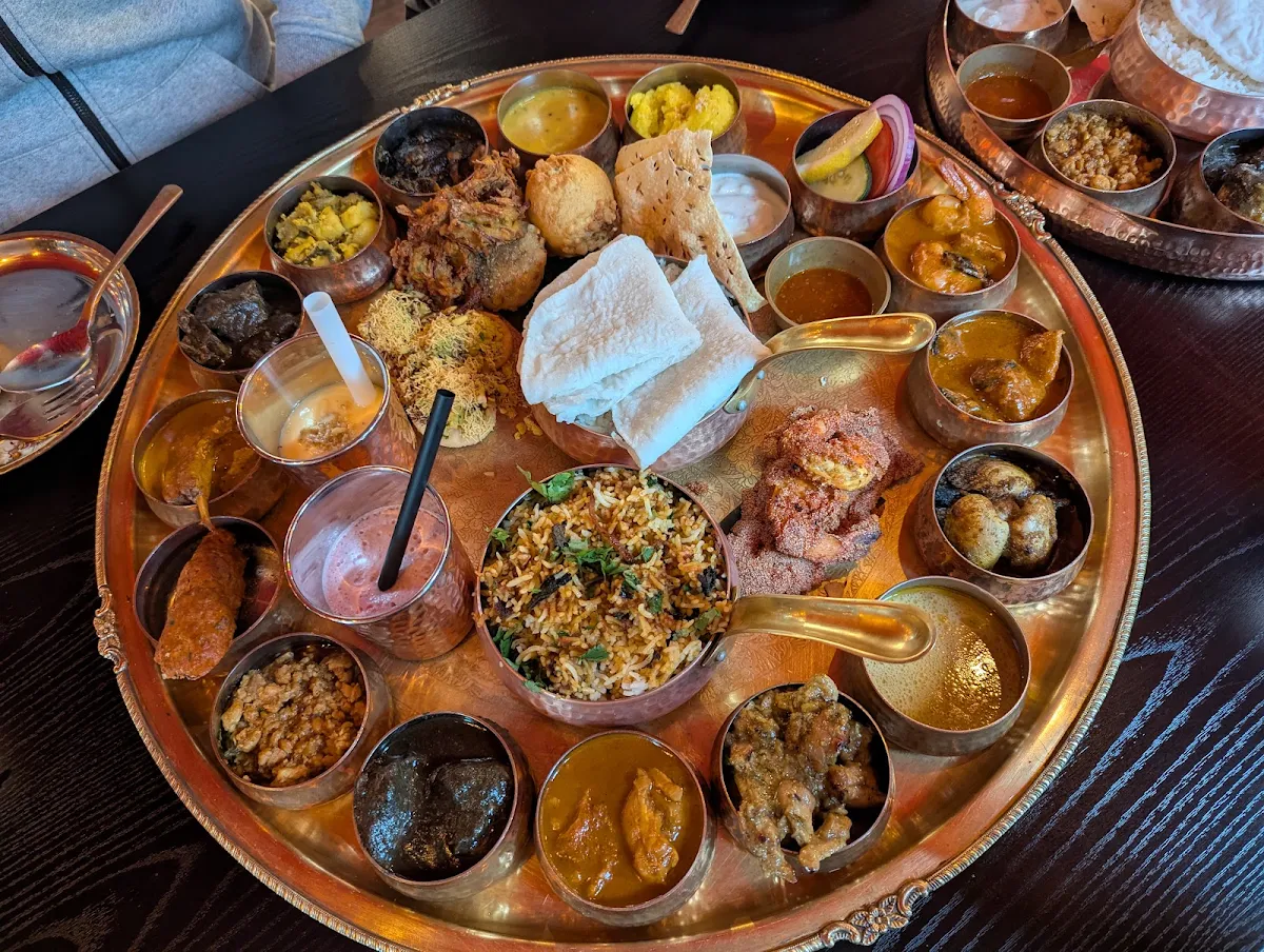 Fusion Thali, Ninja Tiger Regional Indian Cuisine