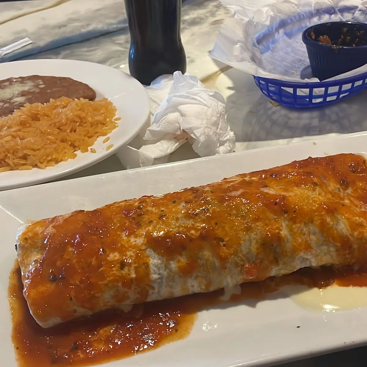 A. Beef Burrito & Beef Taco