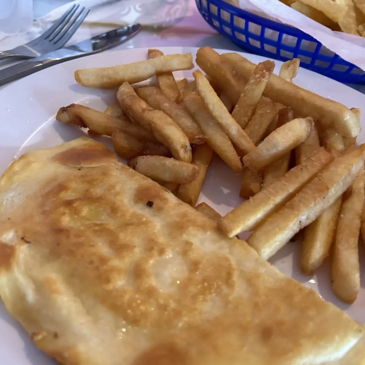 V #10.- Refried Pinto Beans Burrito, Cheese Enchilada & Cheese Quesadilla