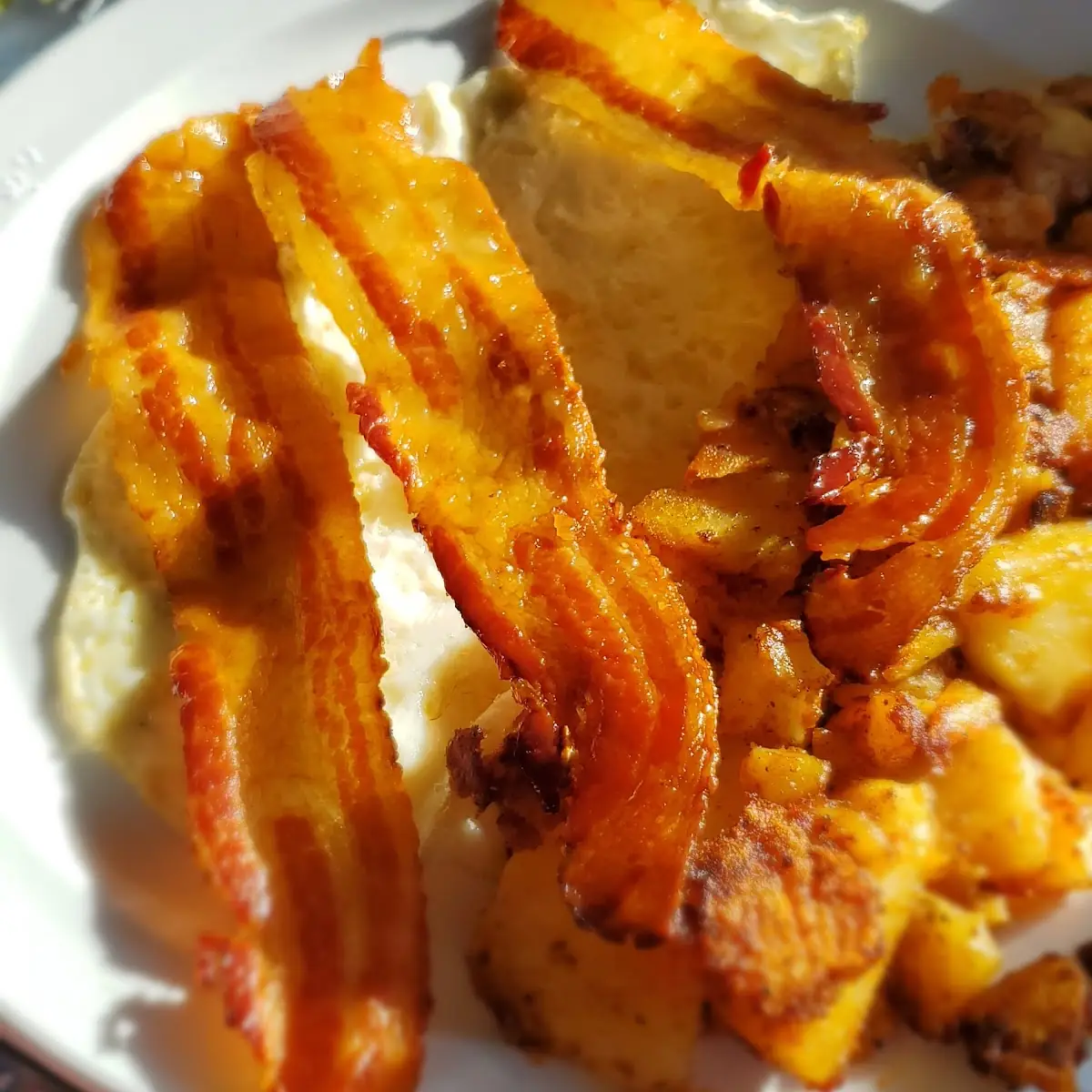 Bacon Eggs and Homefries