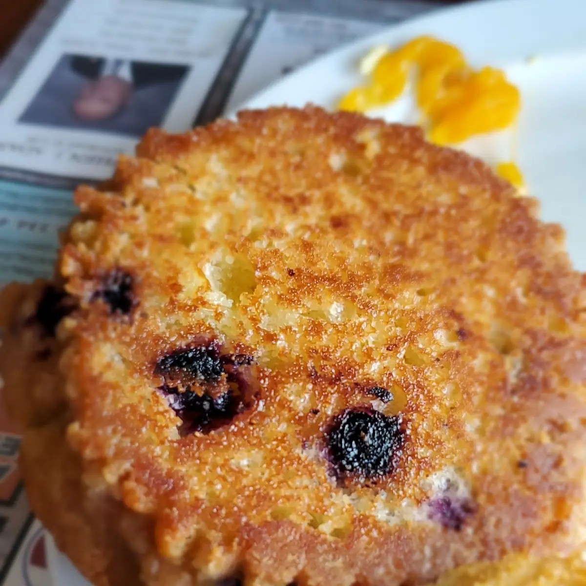 Grilled Blueberry Muffin
