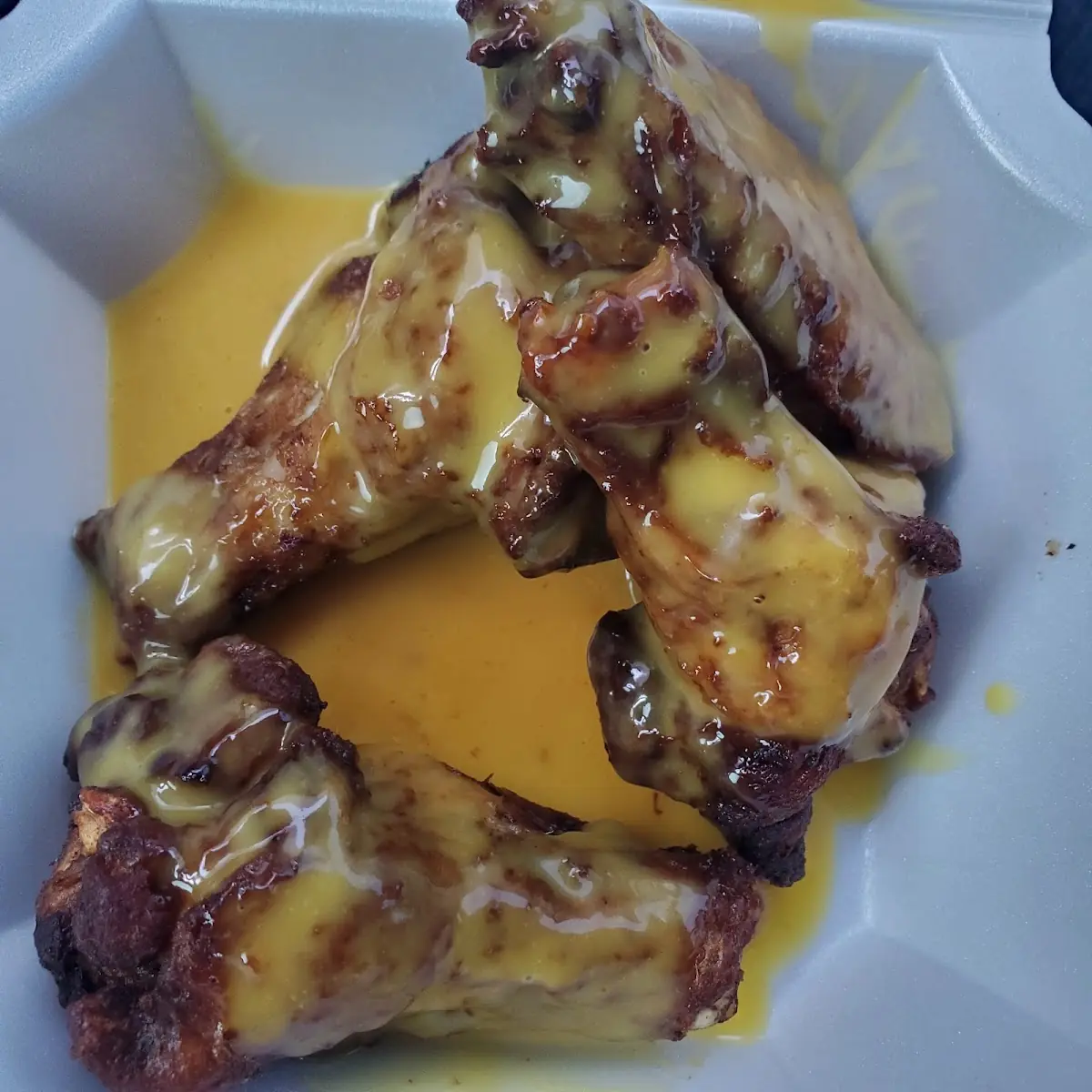 Honey Mustard Wing Basket