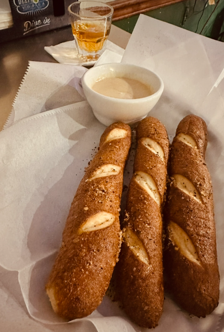 Soft Pretzel Sticks with Our Famous Beer Cheese