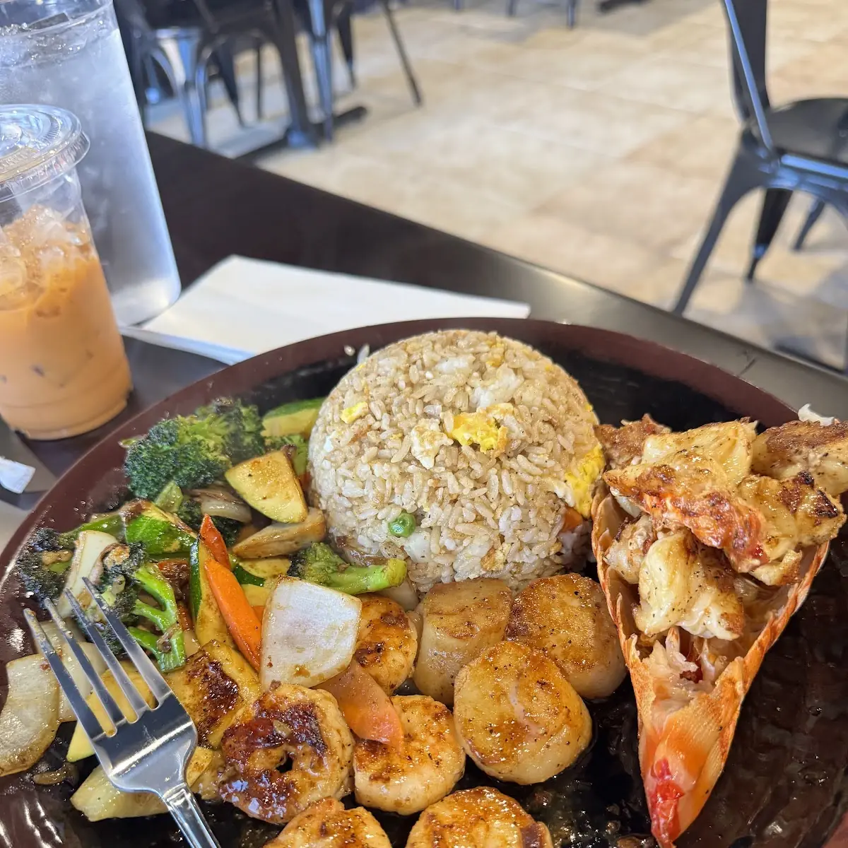 Seafood Lobster Combination Fried Rice