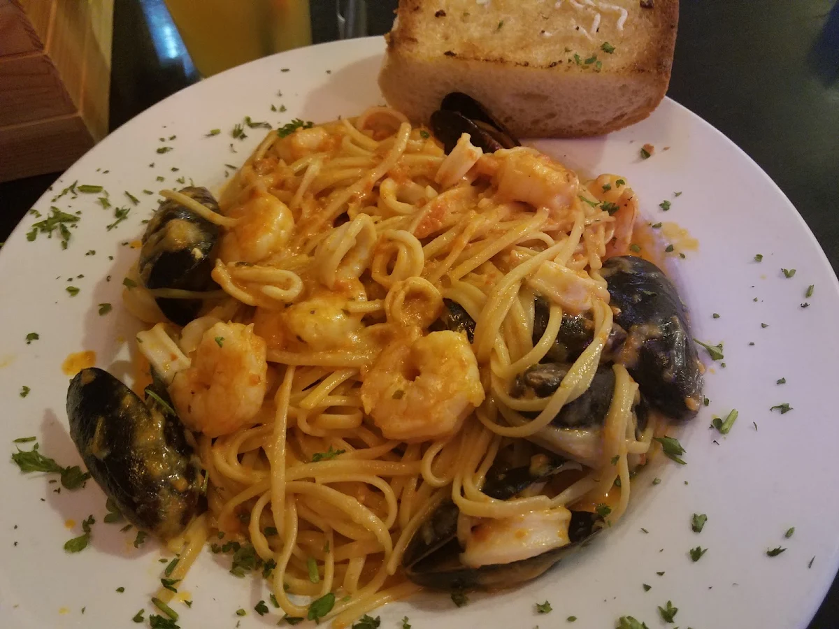 Seafood Vodka Pasta Fagioli