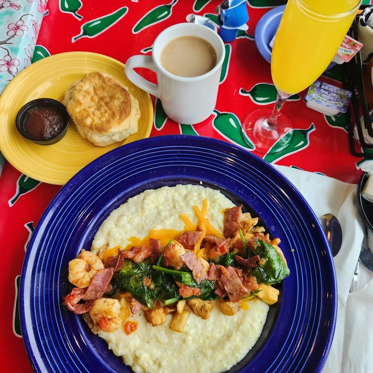 Cheese Grits with Bacon
