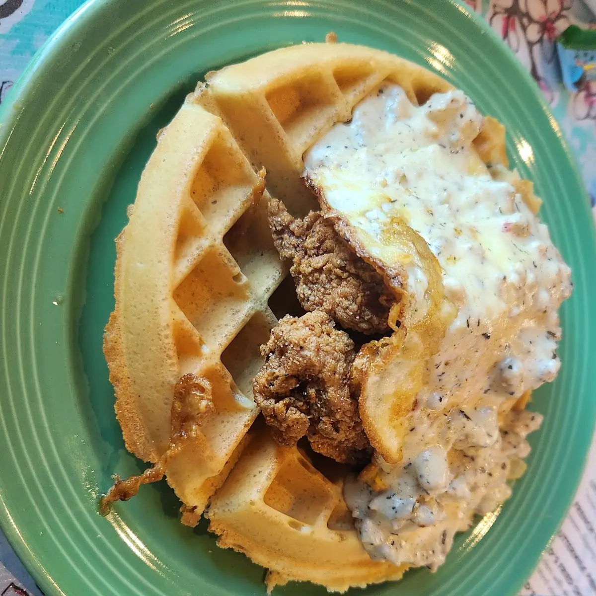 Chicken and Waffles