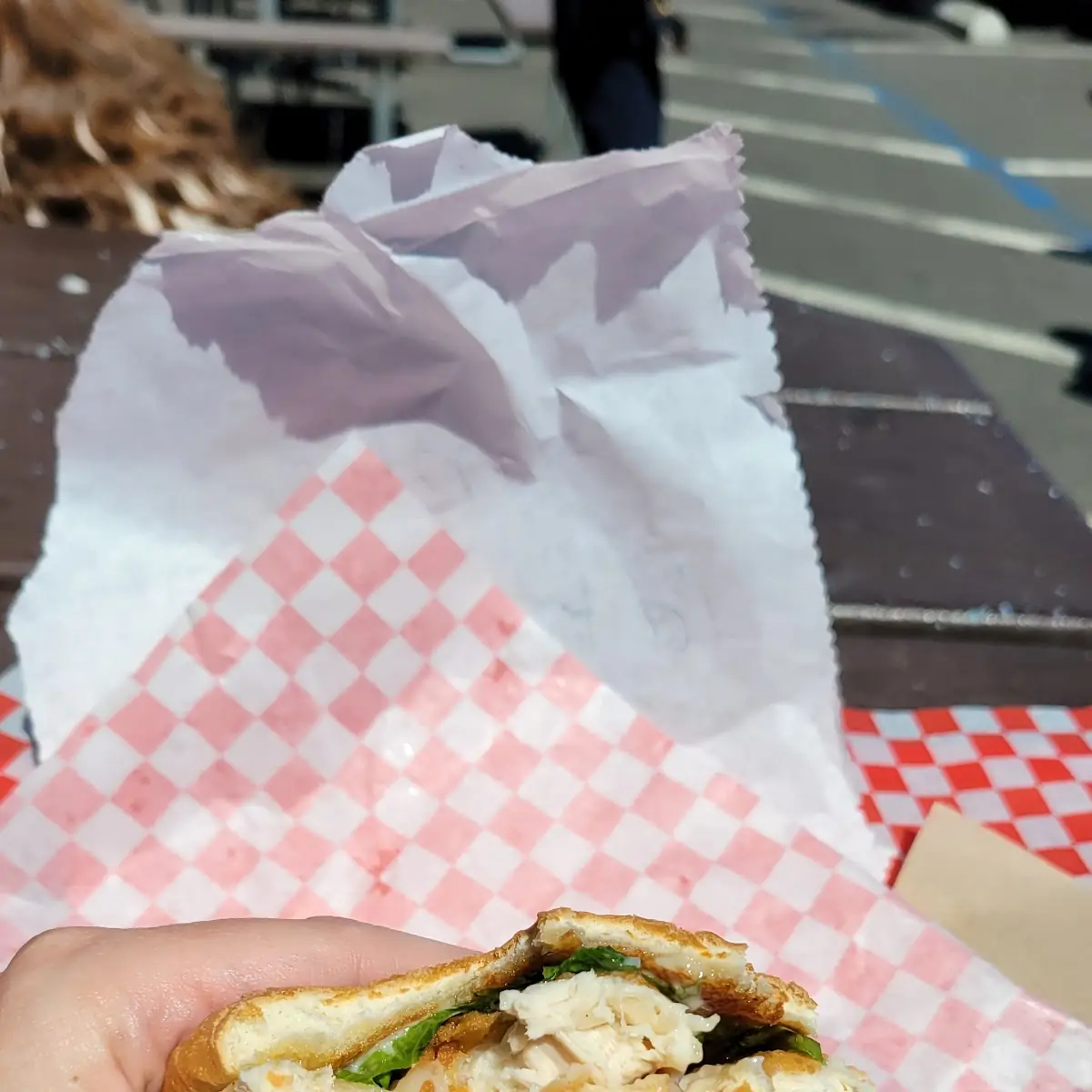 Chicken Burger with Cheese