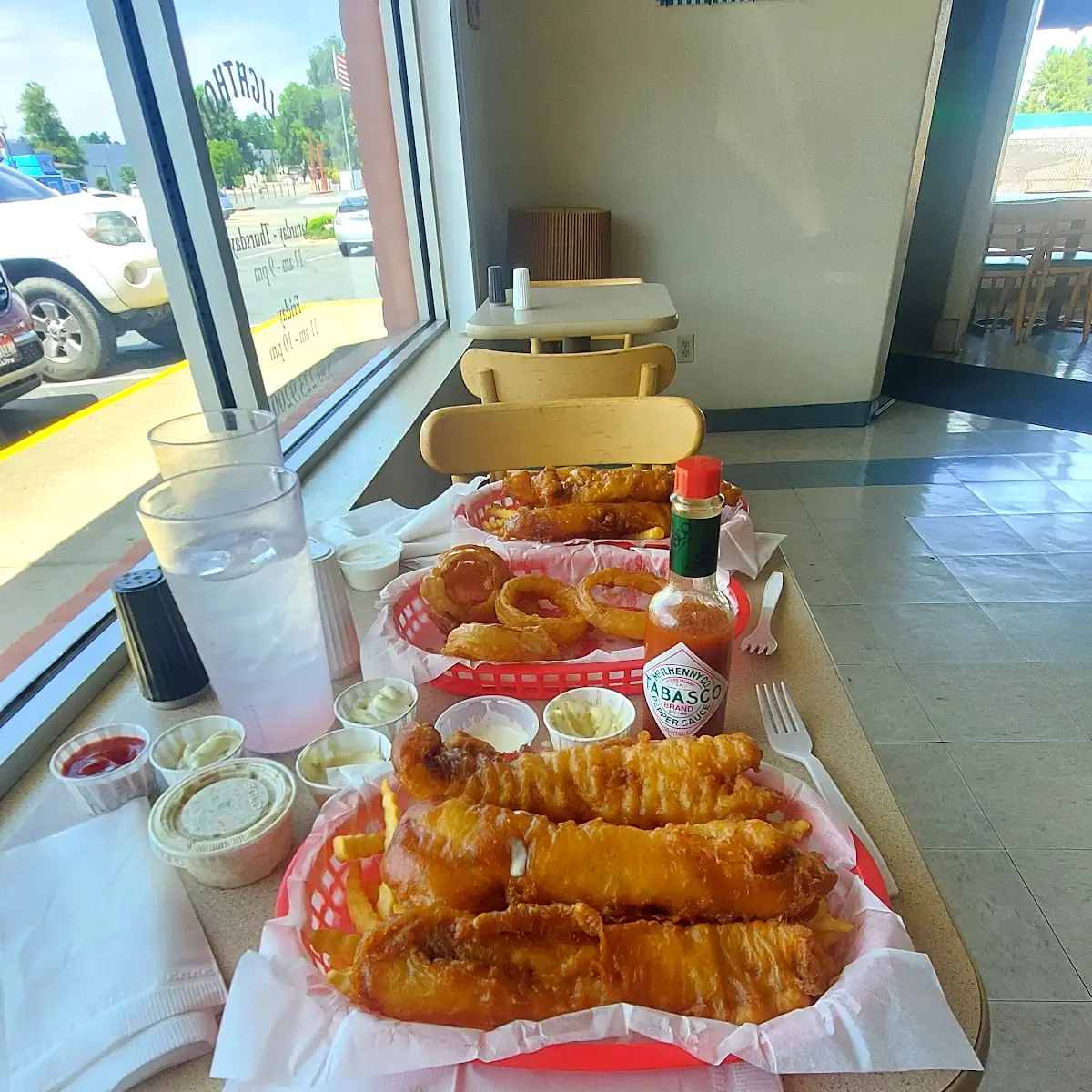 3 Piece Fish and Onion Rings