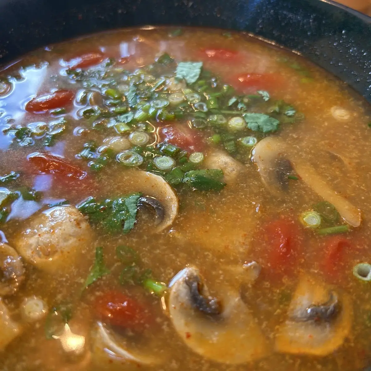 Tom Yum Hed Spicy Mushroom Soup