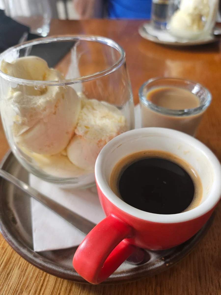 Affogato, Volpino Pizzeria and Wine Bar