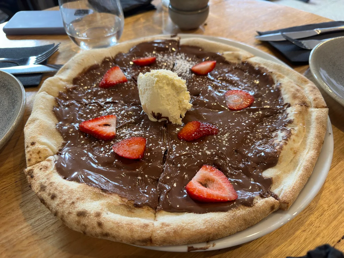 Nutella Pizza, Volpino Pizzeria and Wine Bar