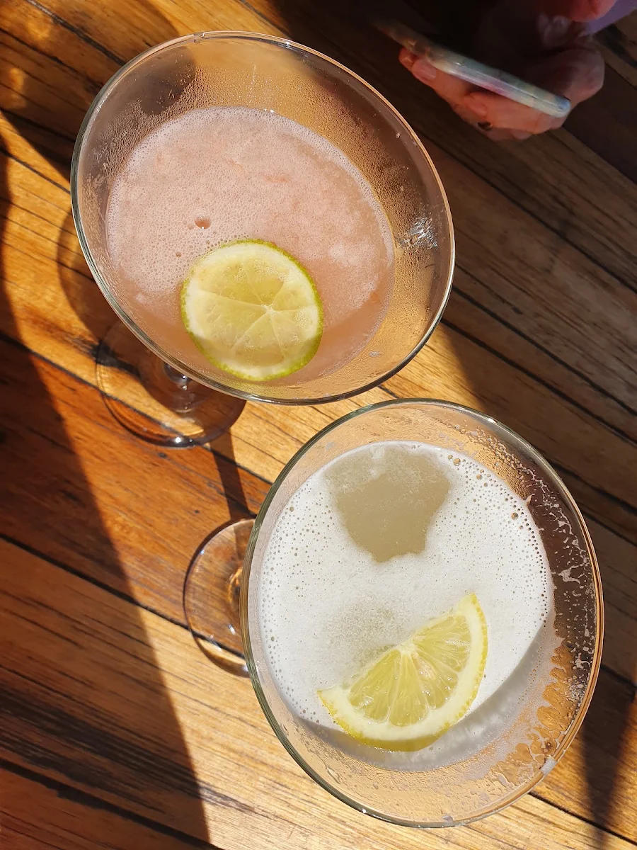 Pink Grapefruit Cosmopolitan, Volpino Pizzeria and Wine Bar