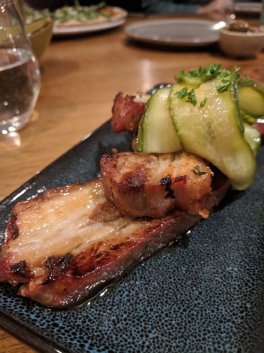 Twice Cooked Pork Belly, Volpino Pizzeria and Wine Bar