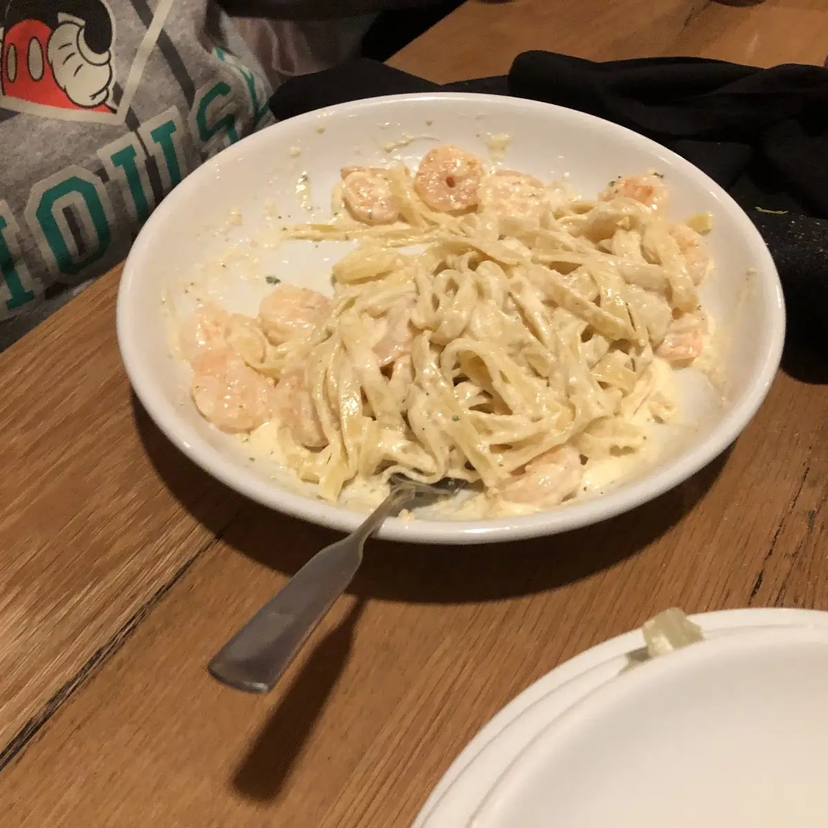 Shrimp Alfredo