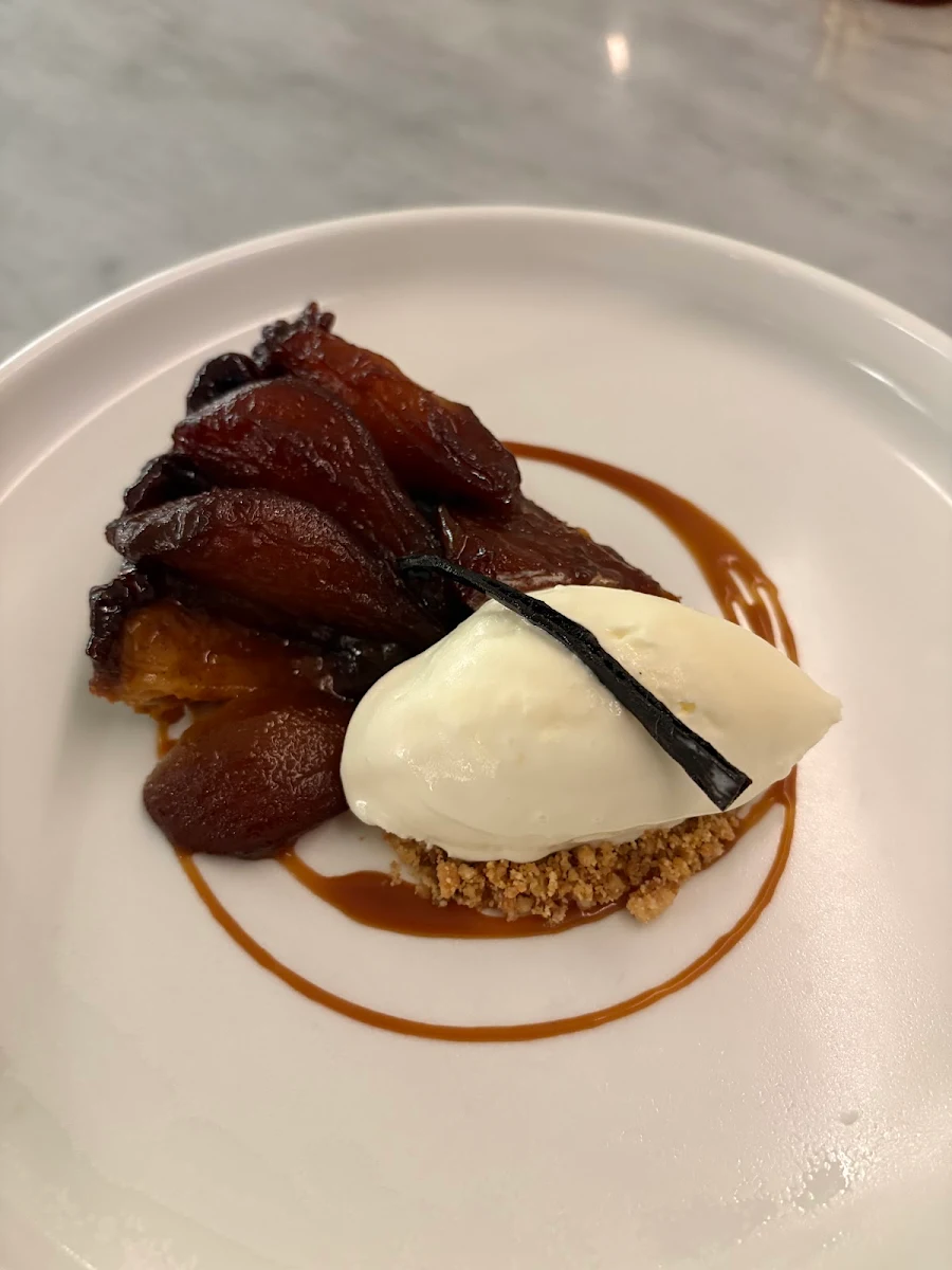 Pear and Icecream, Enoteca Boccaccio