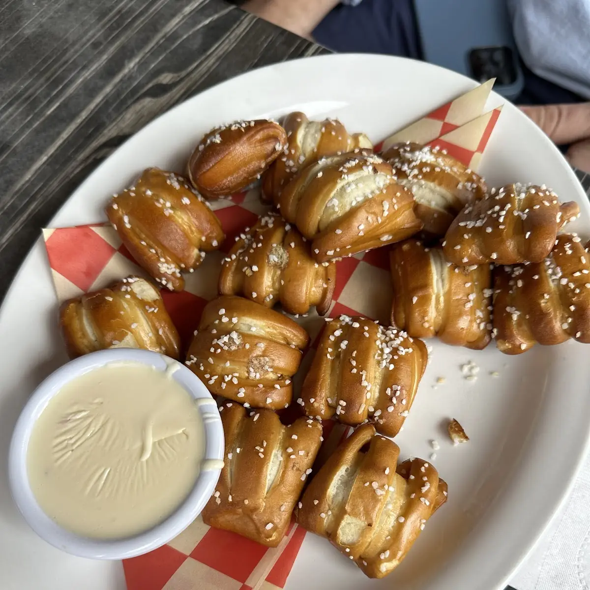 Pretzel Bites and Queso