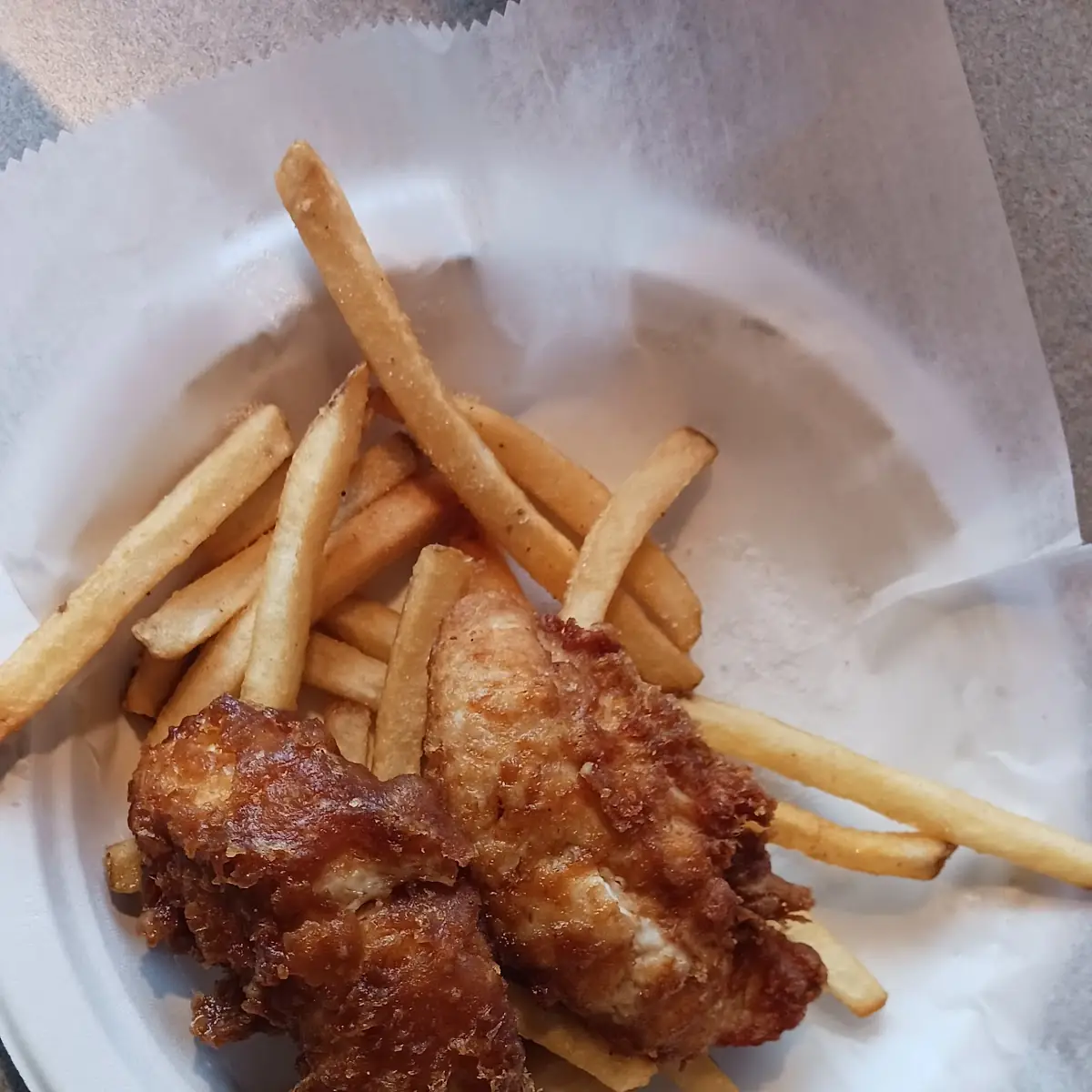 Chicken Tenders and Fries