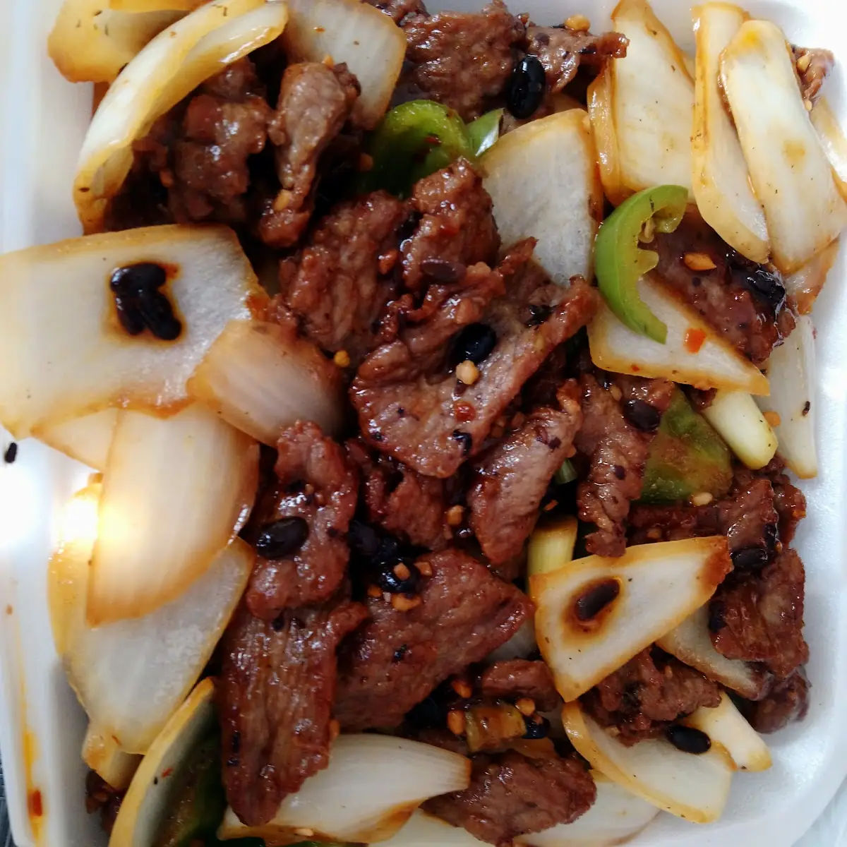 Beef with Black Bean Sauce