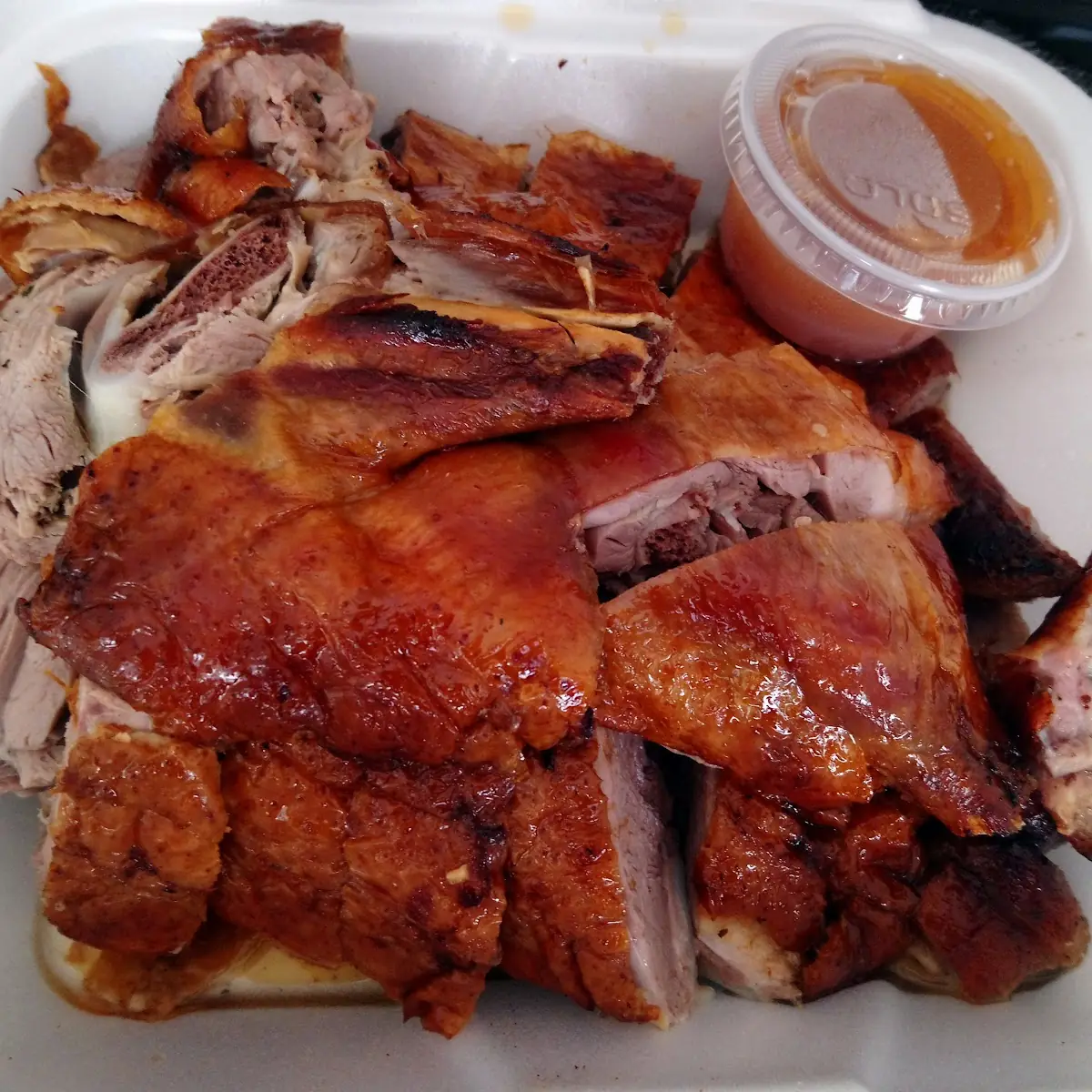 Roasted Duck & BBQ Pork Combo