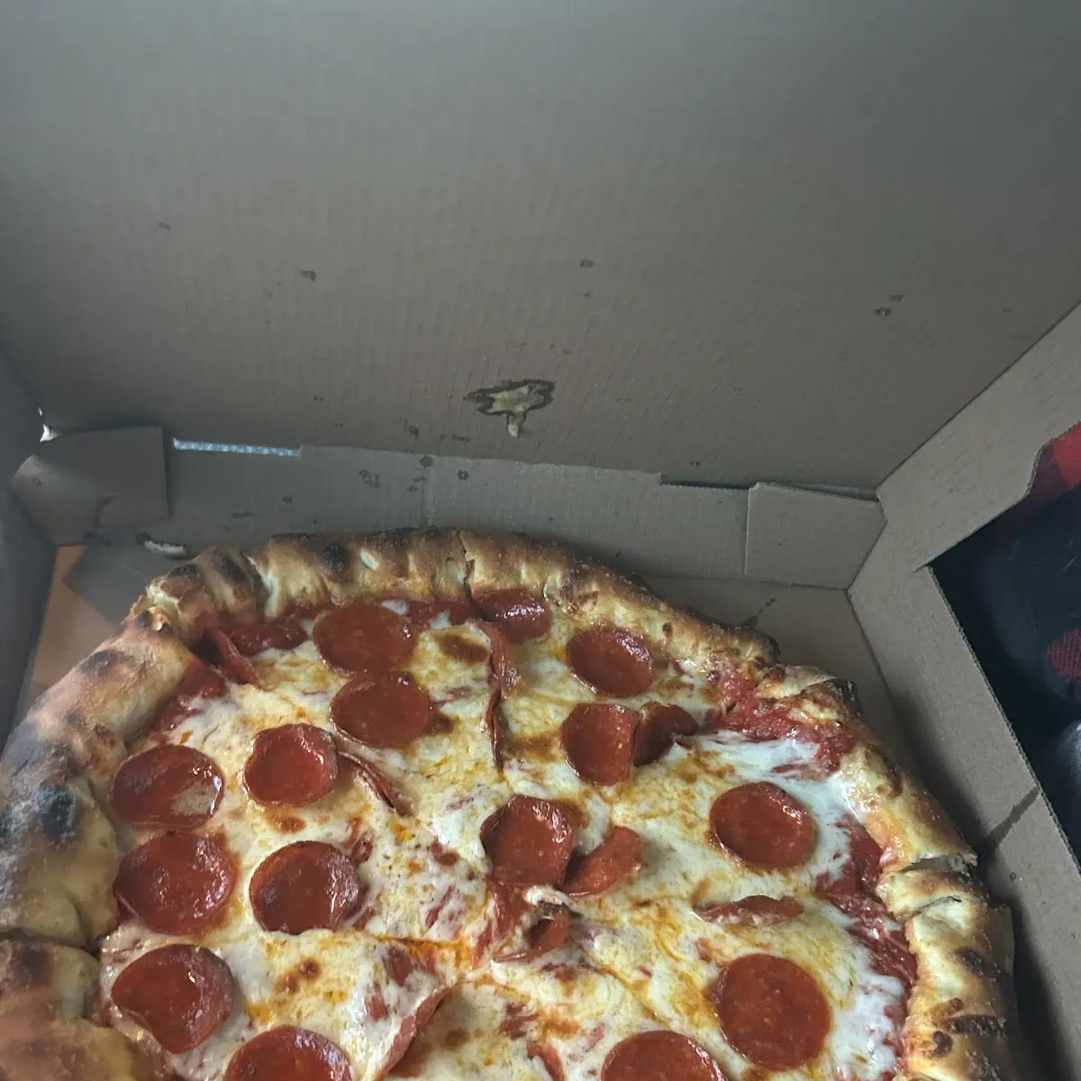 Stuffed Crust Pepperoni Pizza