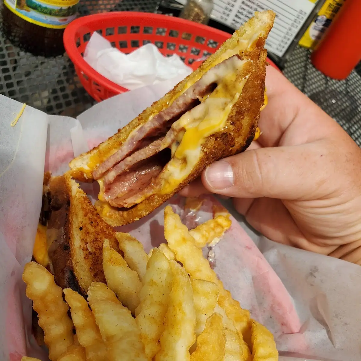Grilled Ham & Cheese Sandwich
