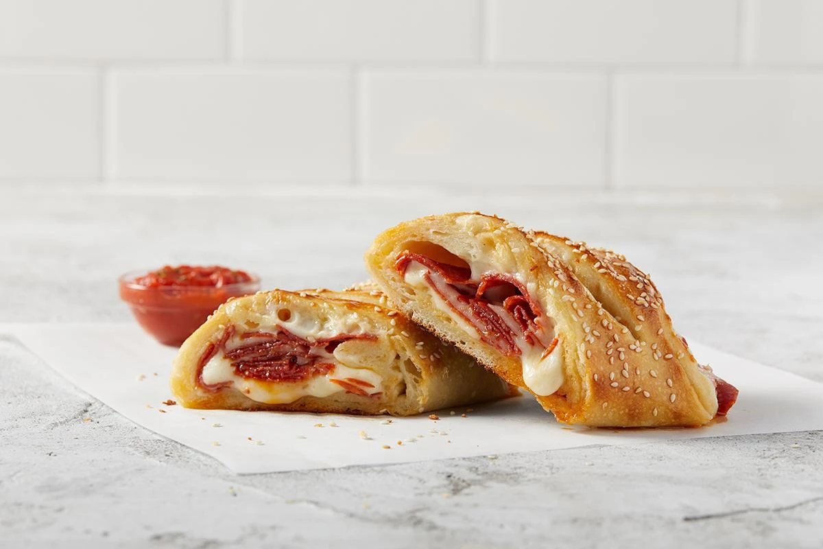 Pepperoni and Cheese Individual Stromboli 6
