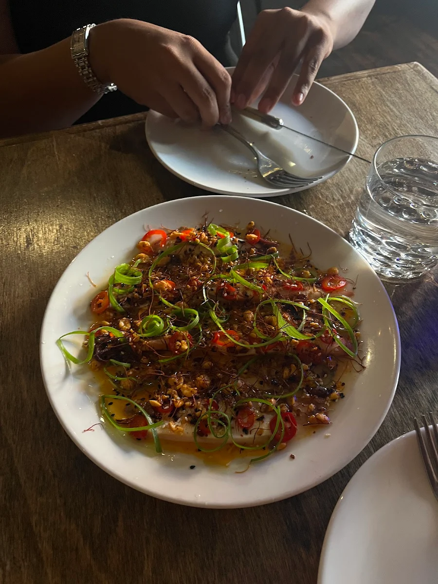 Smoked Octopus Tataki