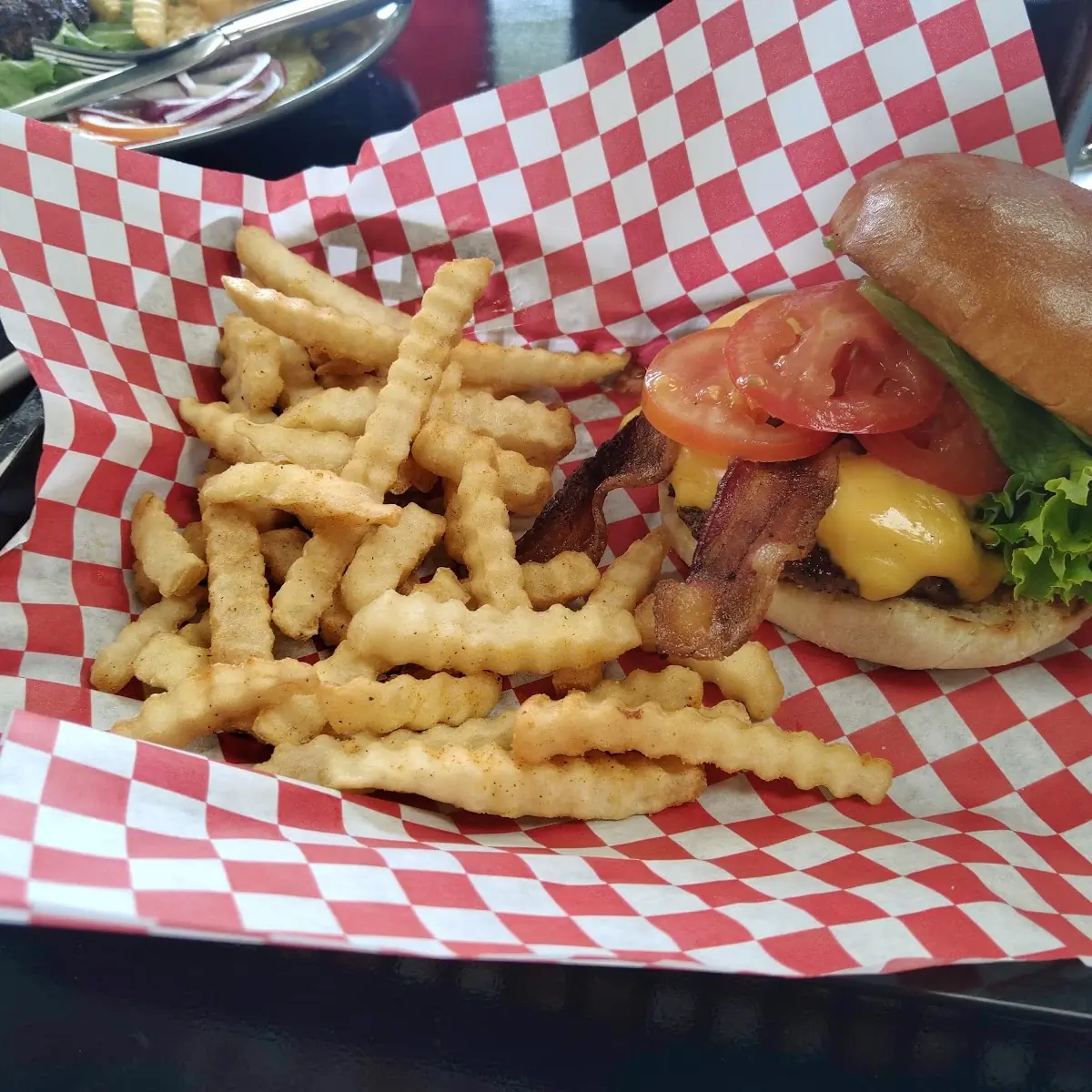 Cheese Burger with Bacon