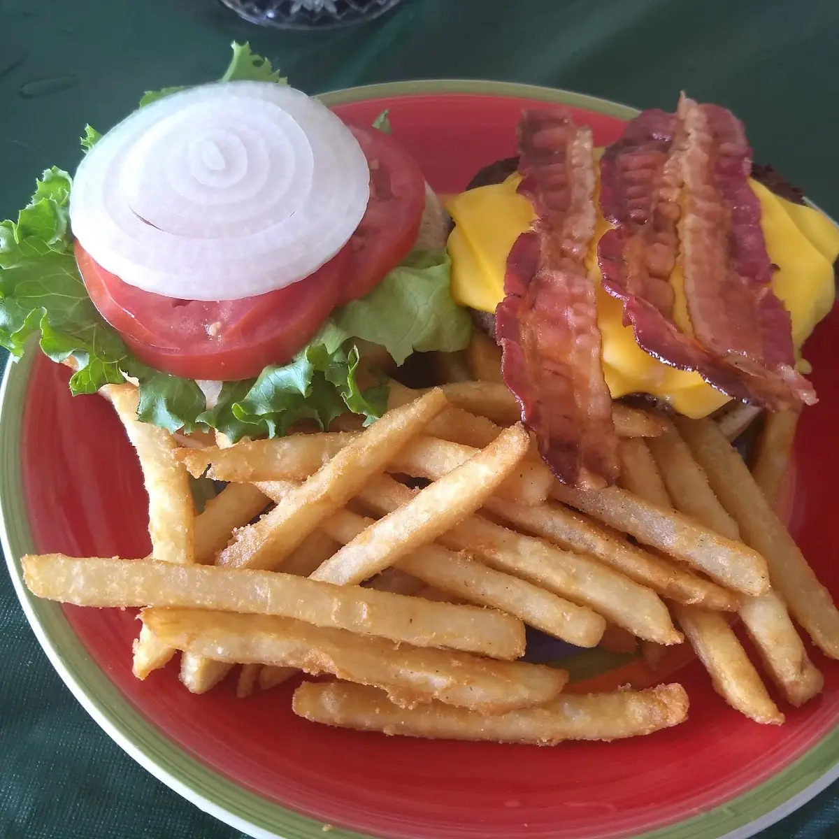Ultimate Cheese Burger Added Bacon