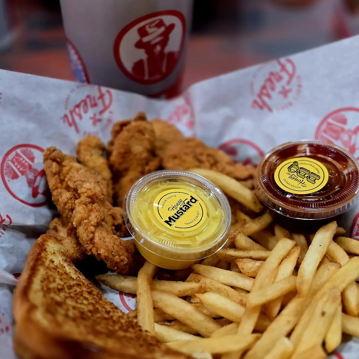 Crispy Chicken Strip and Fries