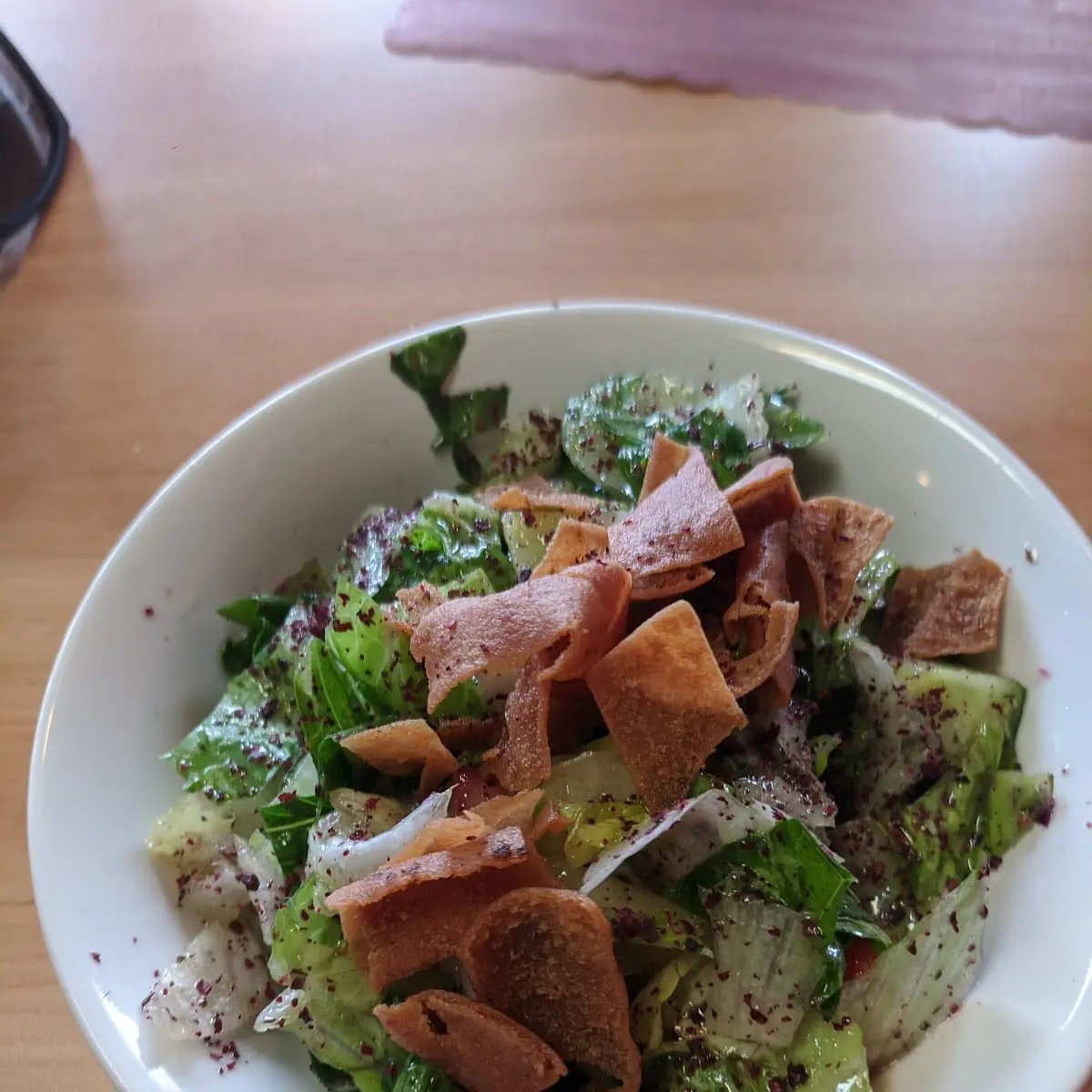 Fattoush Falafel Salad